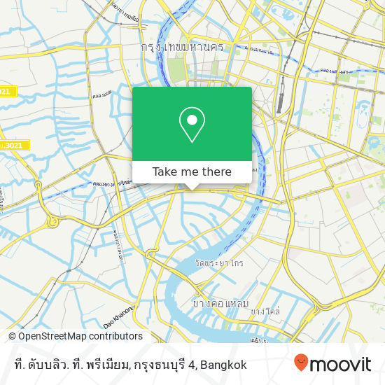 ที. ดับบลิว. ที. พรีเมียม, กรุงธนบุรี 4 map