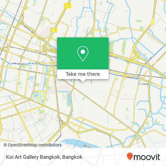 Koi Art Gallery Bangkok map