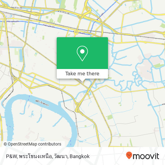 P&W, พระโขนงเหนือ, วัฒนา map