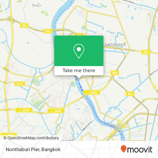 Nonthaburi Pier map