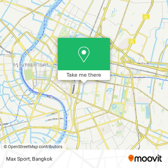 Max Sport map