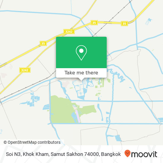 Soi N3, Khok Kham, Samut Sakhon 74000 map