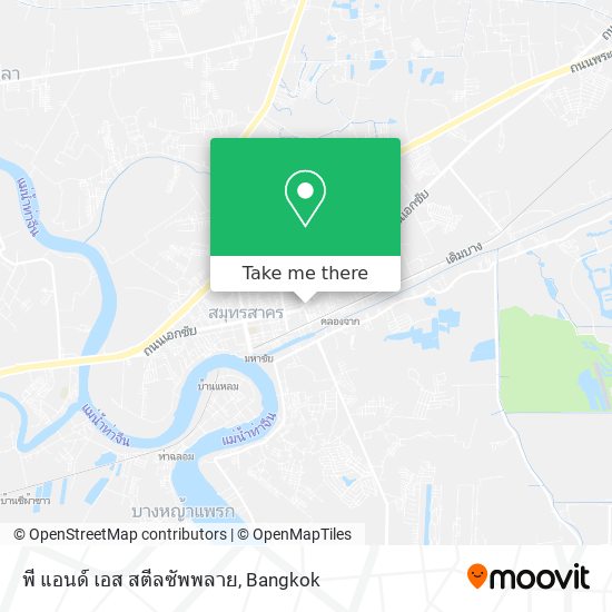 พี แอนด์ เอส สตีลซัพพลาย map