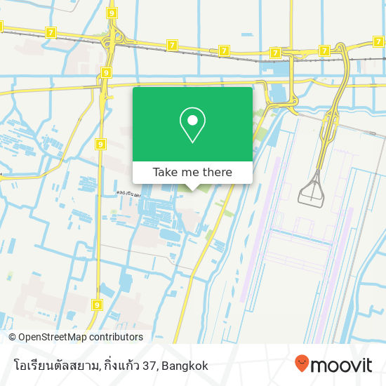 โอเรียนตัลสยาม, กิ่งแก้ว 37 map