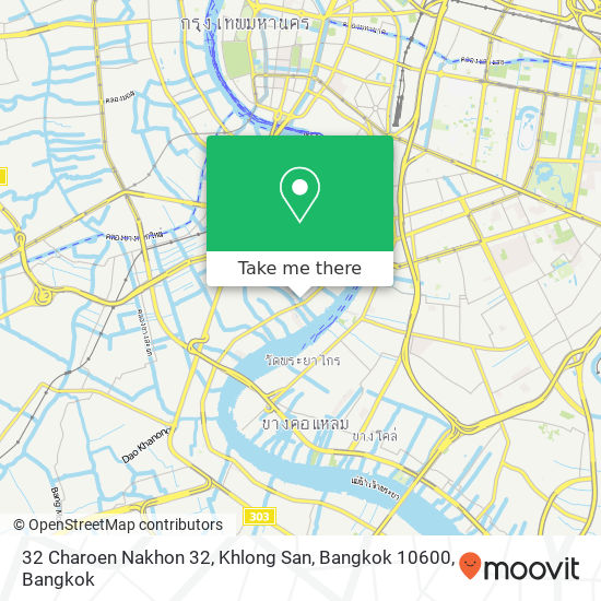 32 Charoen Nakhon 32, Khlong San, Bangkok 10600 map