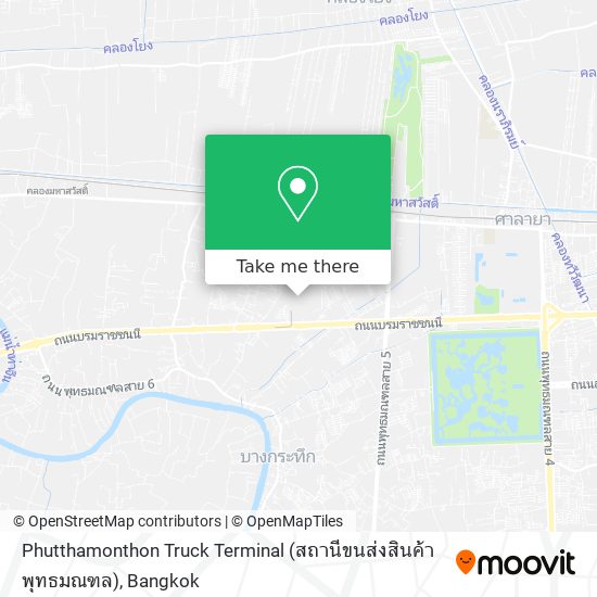 Phutthamonthon Truck Terminal (สถานีขนส่งสินค้าพุทธมณฑล) map