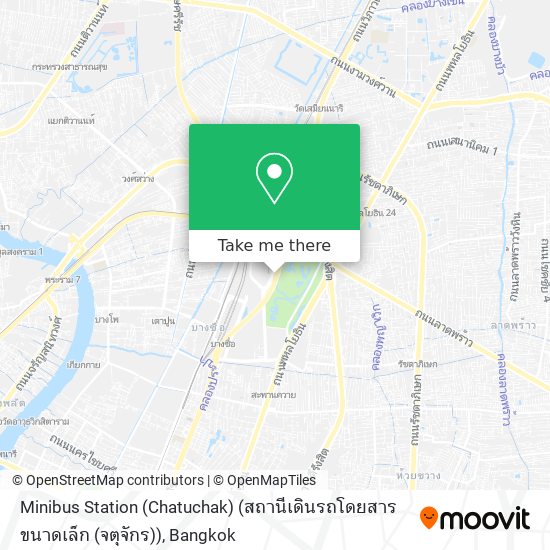 Minibus Station (Chatuchak) (สถานีเดินรถโดยสารขนาดเล็ก (จตุจักร)) map