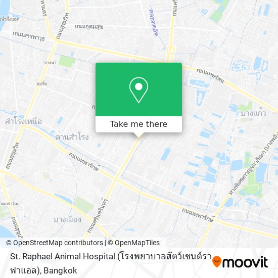 St. Raphael Animal Hospital (โรงพยาบาลสัตว์เซนต์ราฟาแอล) map