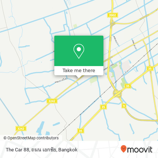 The Car 88, ถนน เอกชัย map