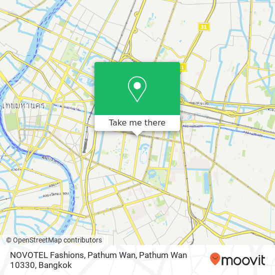 NOVOTEL Fashions, Pathum Wan, Pathum Wan 10330 map