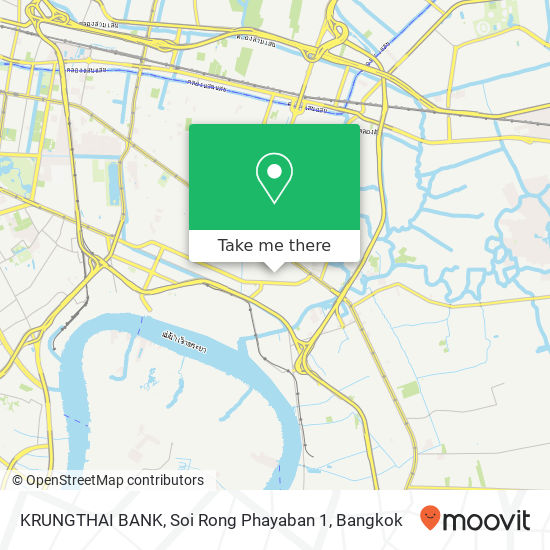 KRUNGTHAI BANK, Soi Rong Phayaban 1 map