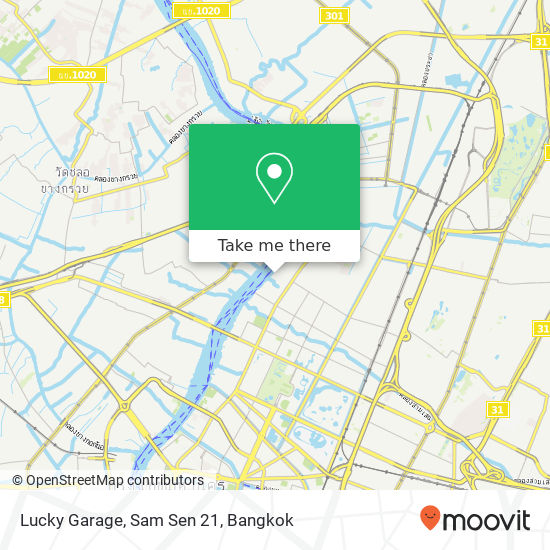 Lucky Garage, Sam Sen 21 map