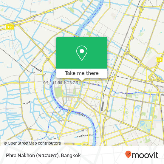 Phra Nakhon (พระนคร) map