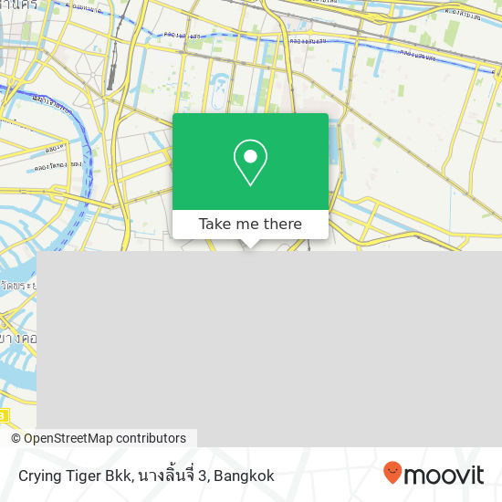 Crying Tiger Bkk, นางลิ้นจี่ 3 map