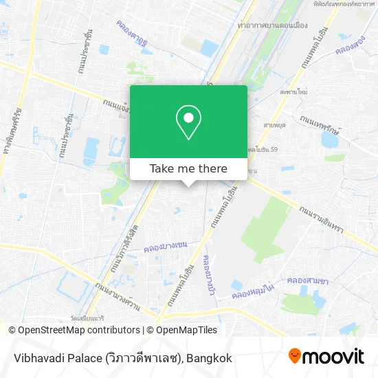 Vibhavadi Palace (วิภาวดีพาเลซ) map