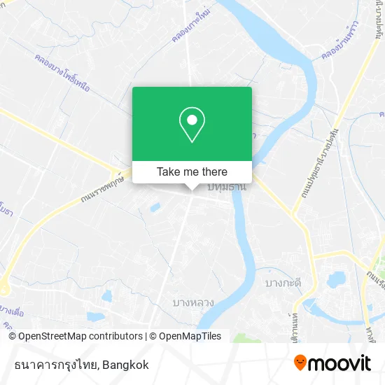 ธนาคารกรุงไทย map