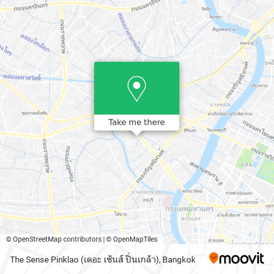 The Sense Pinklao (เดอะ เซ้นส์ ปิ่นเกล้า) map