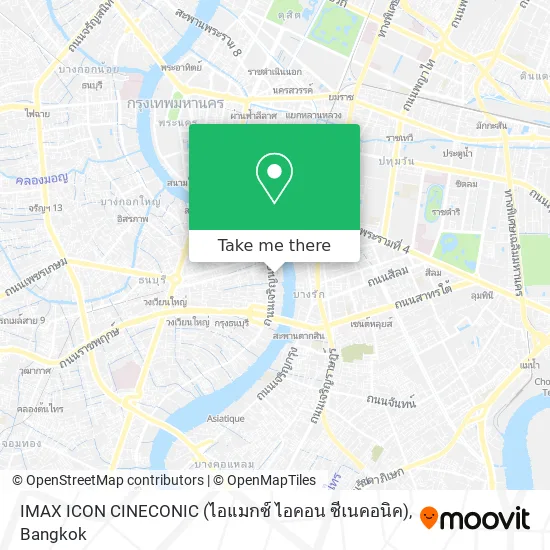 IMAX ICON CINECONIC (ไอแมกซ์ ไอคอน ซีเนคอนิค) map