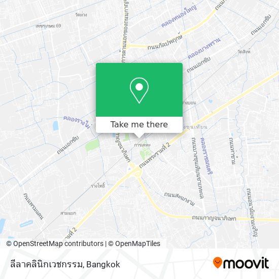 ลีลาคลินิกเวชกรรม map