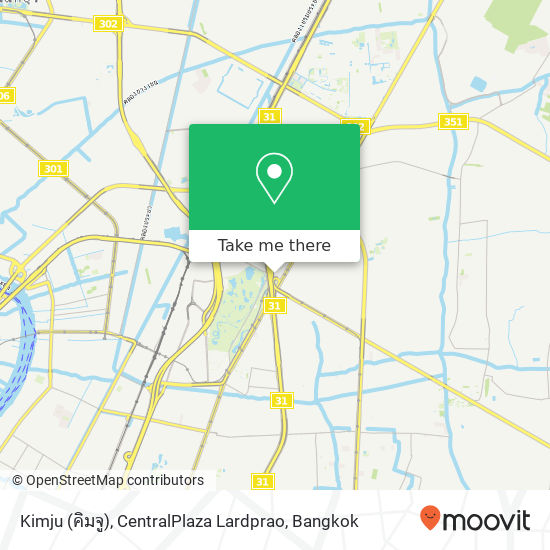 Kimju (คิมจู), CentralPlaza Lardprao map