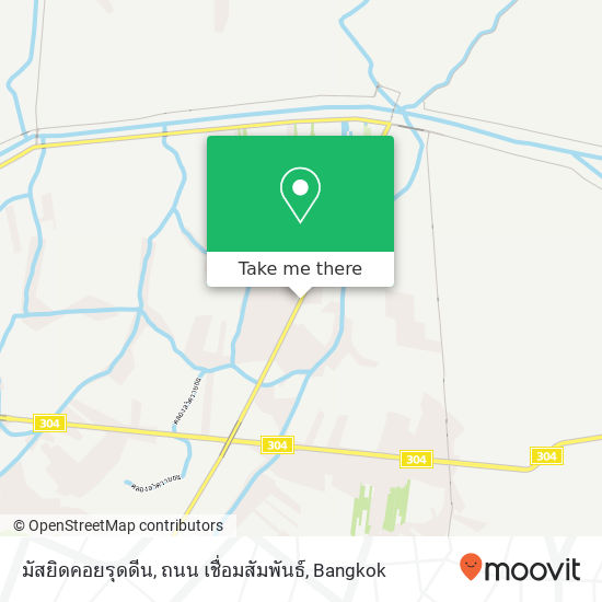 มัสยิดคอยรุดดีน, ถนน เชื่อมสัมพันธ์ map