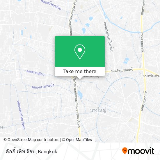 ลักกี้ เพ็ท ช๊อป map