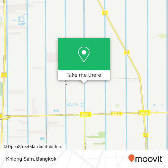 Khlong Sam map
