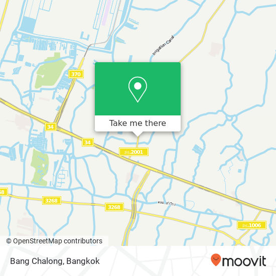 Bang Chalong map