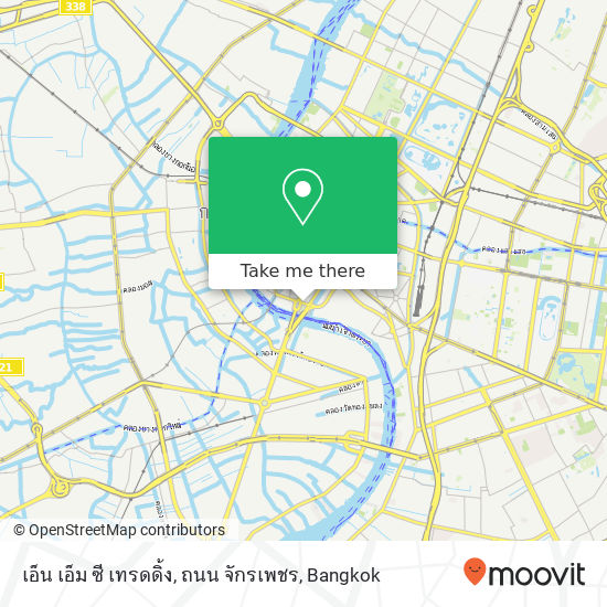 เอ็น เอ็ม ซี เทรดดิ้ง, ถนน จักรเพชร map