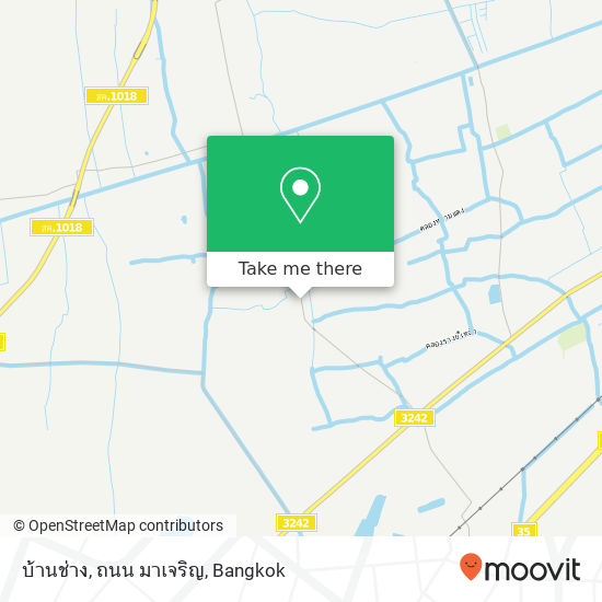 บ้านช่าง, ถนน มาเจริญ map