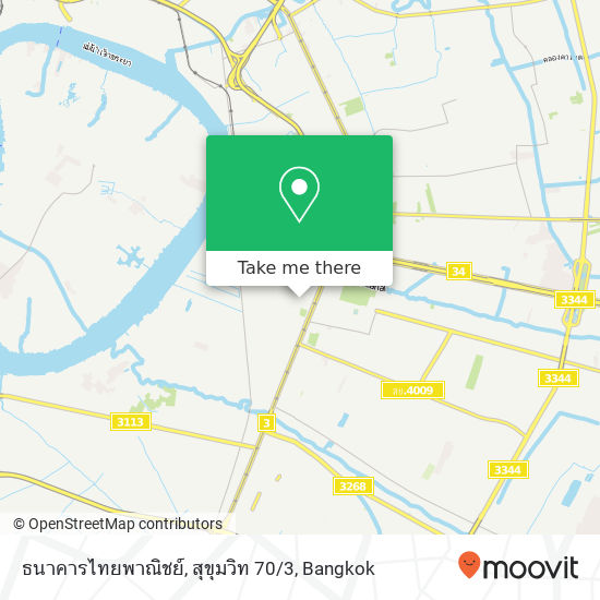 ธนาคารไทยพาณิชย์, สุขุมวิท 70 / 3 map