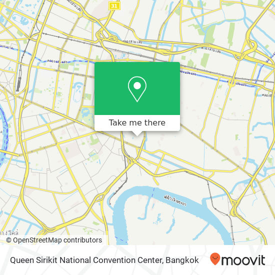 Queen Sirikit National Convention Center map