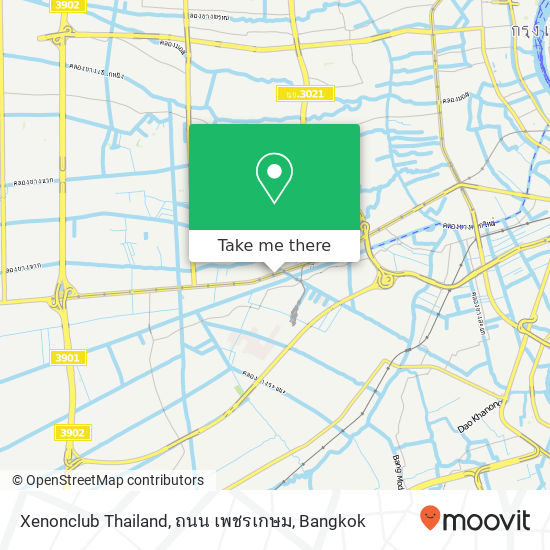 Xenonclub Thailand, ถนน เพชรเกษม map