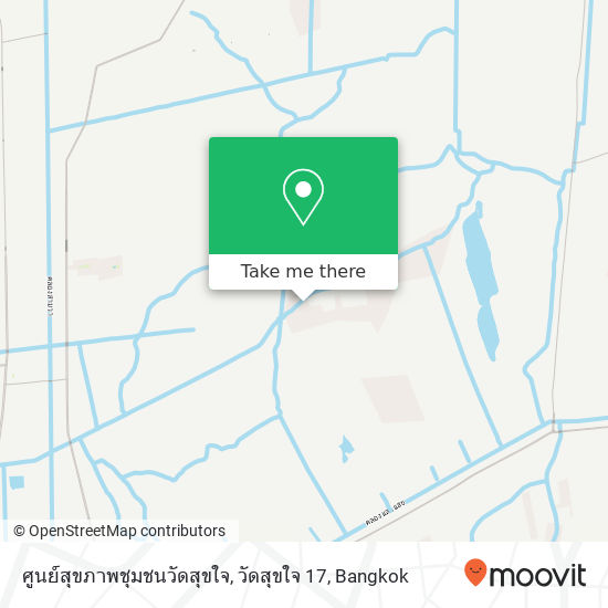 ศูนย์สุขภาพชุมชนวัดสุขใจ, วัดสุขใจ 17 map