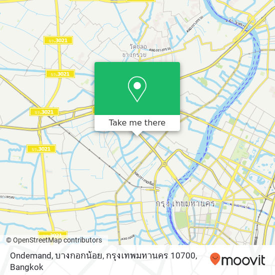 Ondemand, บางกอกน้อย, กรุงเทพมหานคร 10700 map