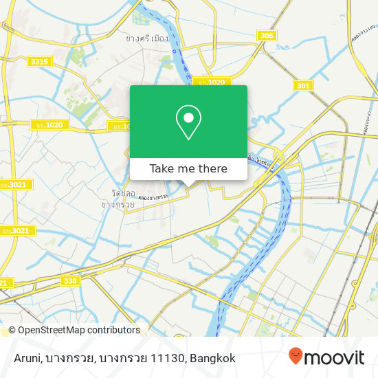 Aruni, บางกรวย, บางกรวย 11130 map