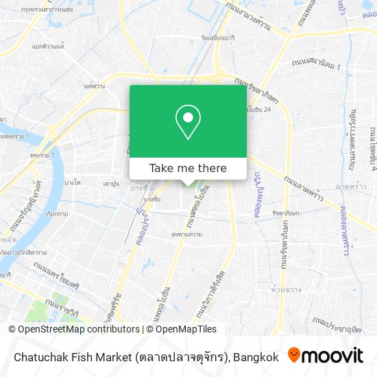 Chatuchak Fish Market (ตลาดปลาจตุจักร) map