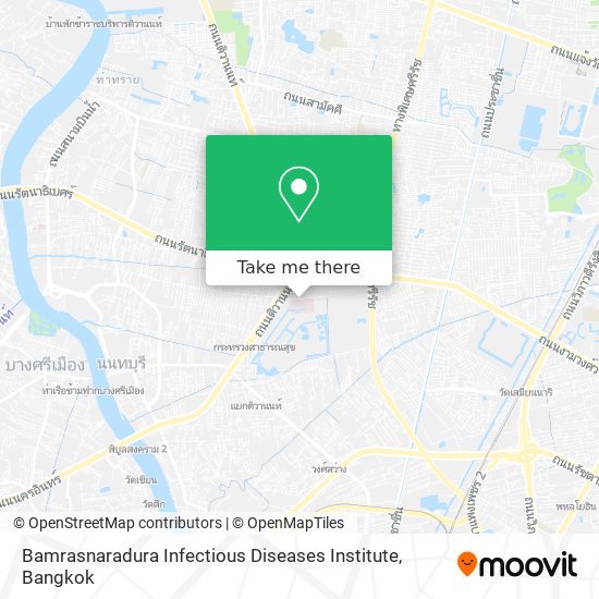 Bamrasnaradura Infectious Diseases Institute map