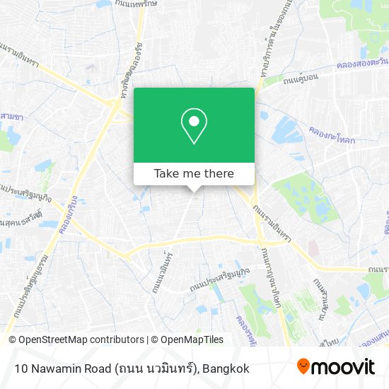 10 Nawamin Road (ถนน นวมินทร์) map