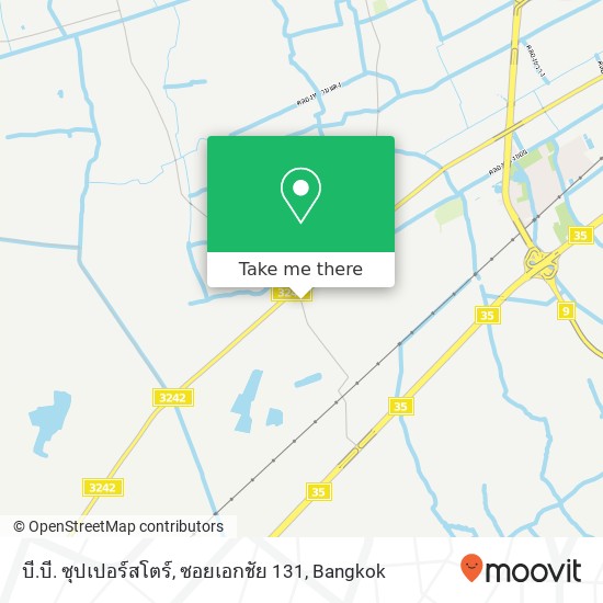 บี.บี. ซุปเปอร์สโตร์, ซอยเอกชัย 131 map