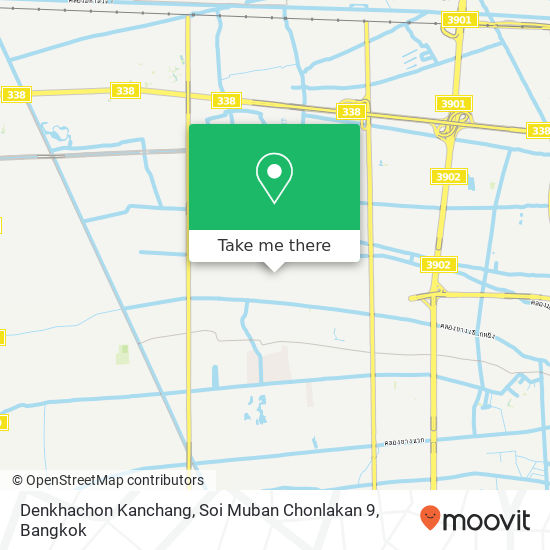 Denkhachon Kanchang, Soi Muban Chonlakan 9 map