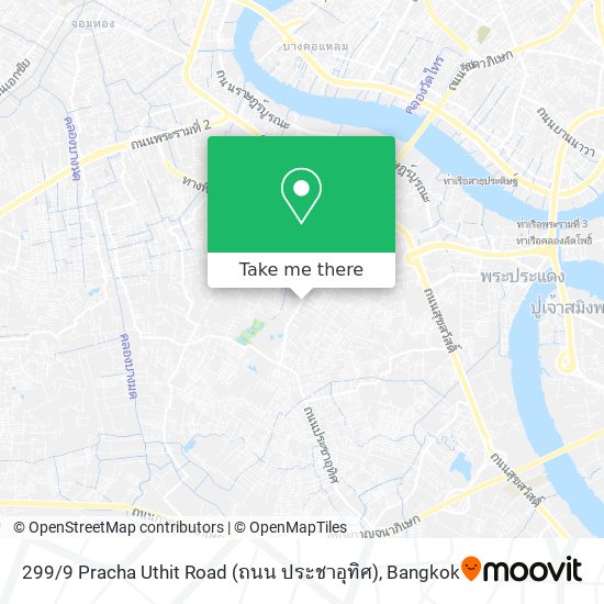 299 / 9 Pracha Uthit Road (ถนน ประชาอุทิศ) map