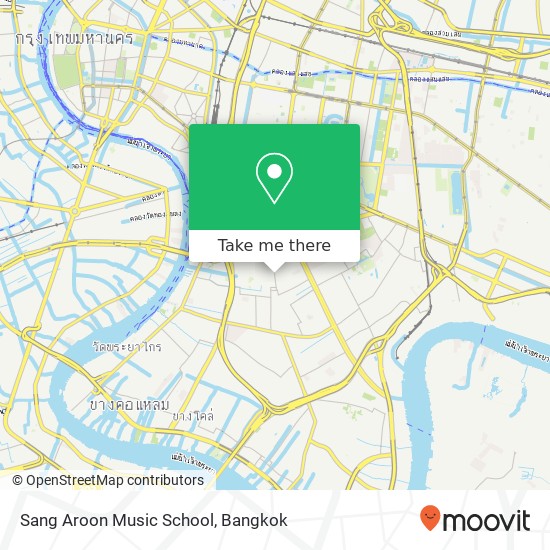 Sang Aroon Music School map