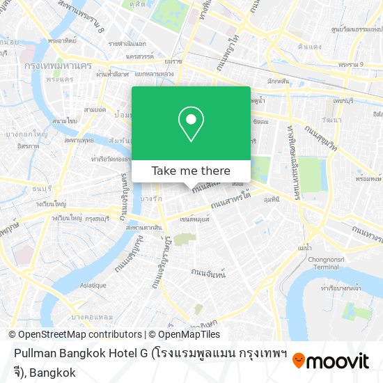 Pullman Bangkok Hotel G (โรงแรมพูลแมน กรุงเทพฯ จี) map