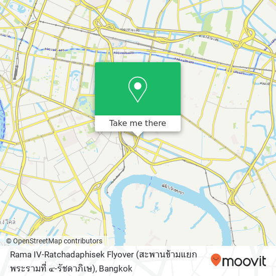 Rama IV-Ratchadaphisek Flyover (สะพานข้ามแยกพระรามที่ ๔-รัชดาภิเษ) map