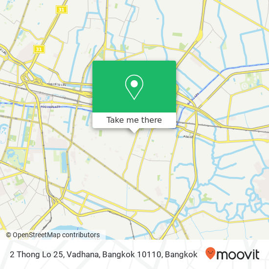 2 Thong Lo 25, Vadhana, Bangkok 10110 map