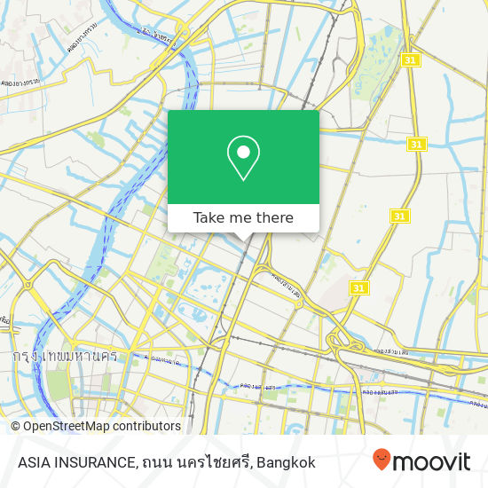 ASIA INSURANCE, ถนน นครไชยศรี map