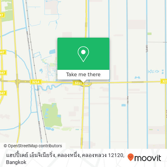 แฮปปี้เดย์ เอ็นจิเนียริ่ง, คลองหนึ่ง, คลองหลวง 12120 map