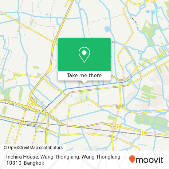 Inchira House, Wang Thonglang, Wang Thonglang 10310 map
