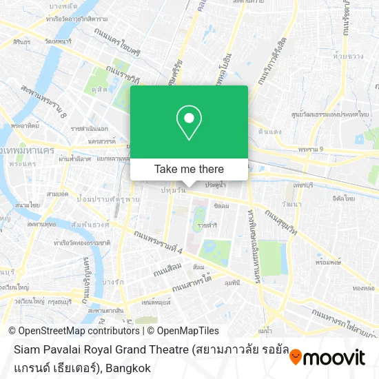 Siam Pavalai Royal Grand Theatre (สยามภาวลัย รอยัล แกรนด์ เธียเตอร์) map